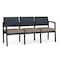 Lesro Lenox 3 Seat Tandem Seating W/ No Center Arms, 64.5 in W 24.5 in L 32 in H LS3101 - alternate 1